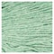 Boardwalk 5 in Looped-End Wet Mop, Green, Cotton/Synthetic, PK12, BWK502GNCT BWK502GNCT - alternate 6